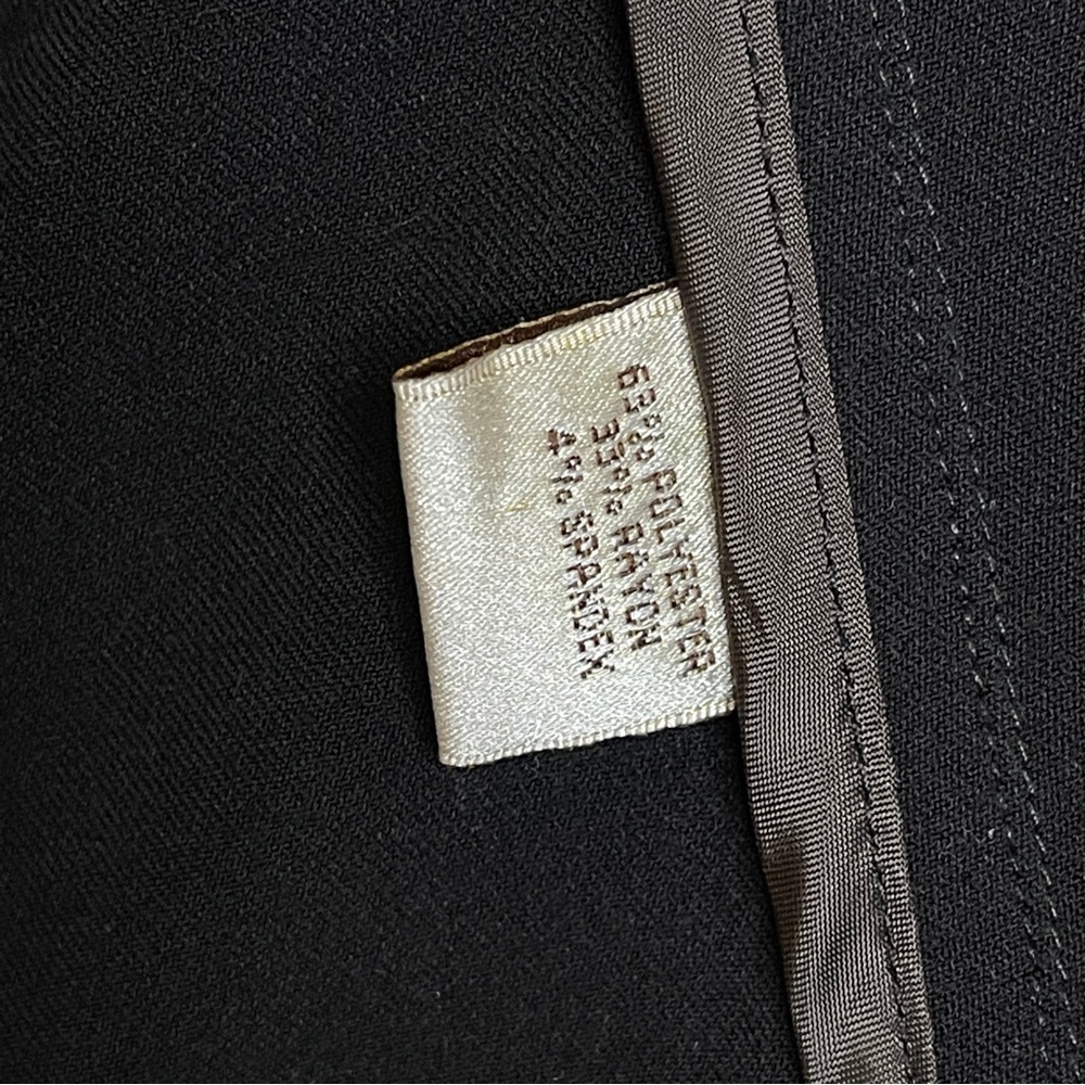 Walter Military Utility Jacket Size 4 S Funnel Neck Zip Front Stretch Statement - Picture 9 of 12